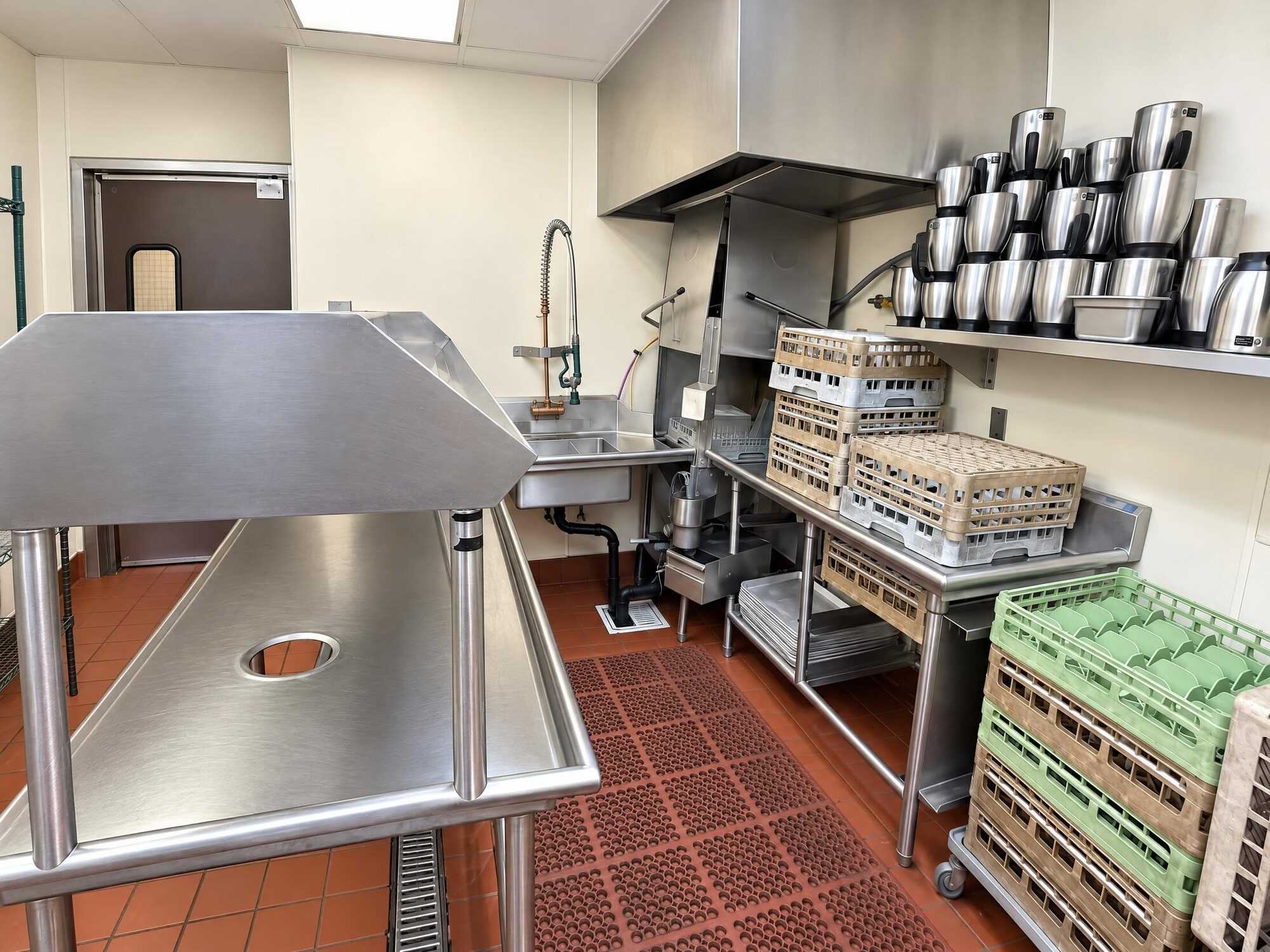 Dish area